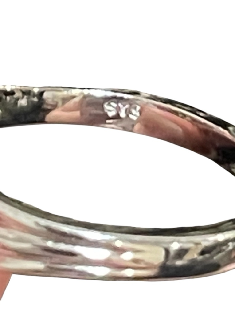 Chrome diopside sterling silver ring - Picture 4 of 6